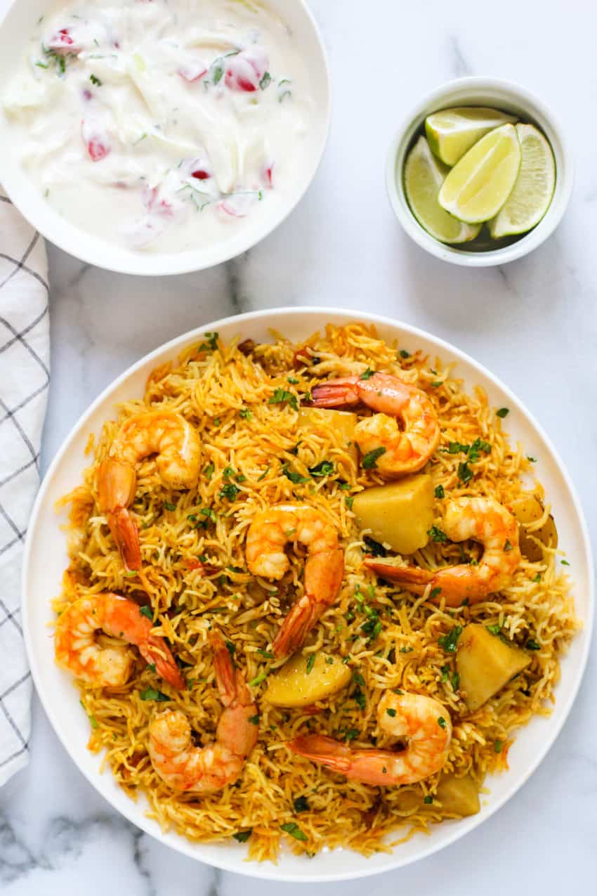 Shrimp Biriyani